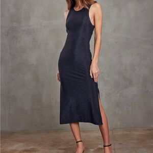 Sundays Jude Metallic Midi Dress